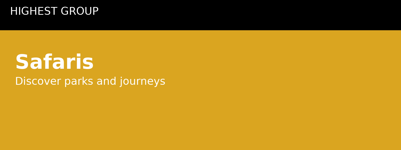 Safaris